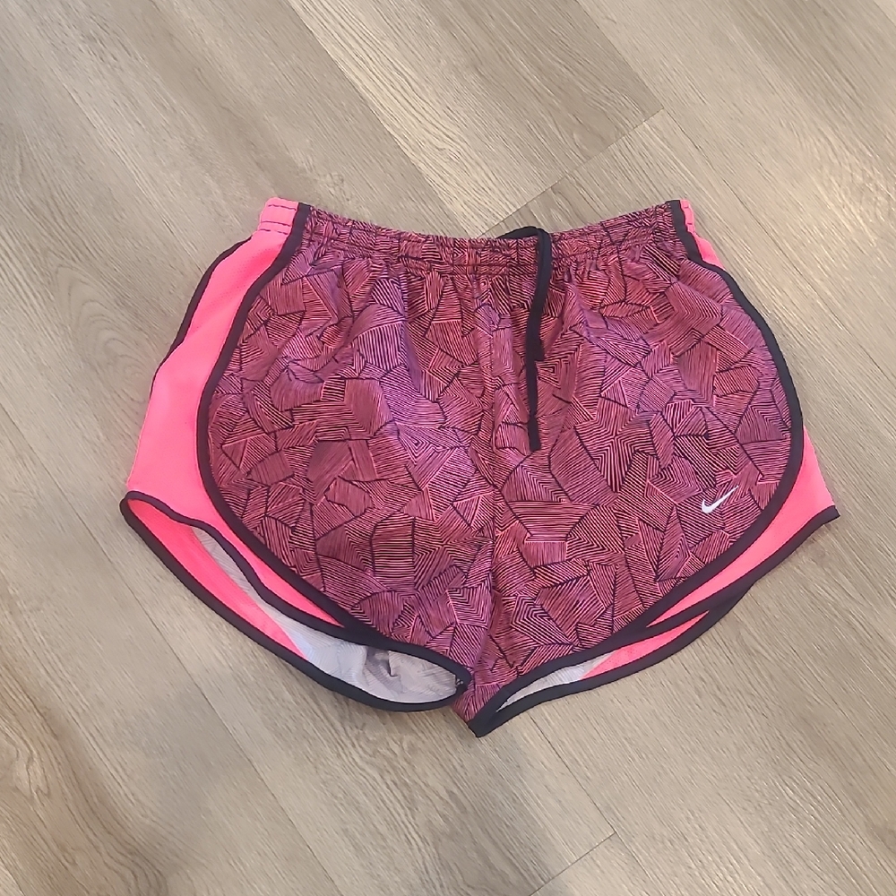 Like New Nike Pink Athletic Shorts Lightweight Design